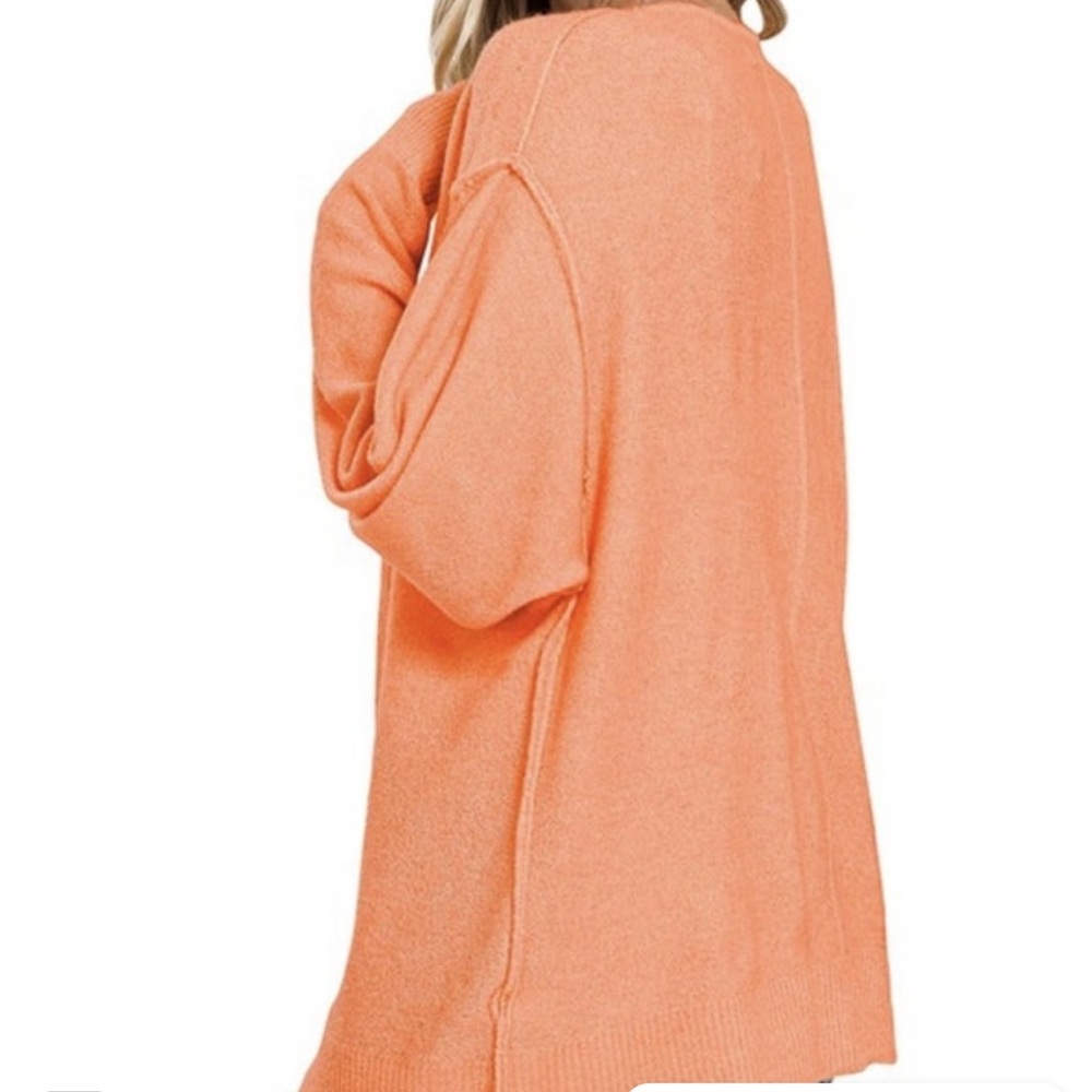 Zenana Outfitters Women's Coral Cardigan Sweater- Like new! - Picture 8 of 8